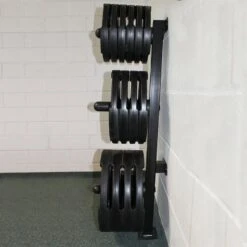 Wall-Mount Olympic Weights Tree -Gymforge Fitness Shop r 3021 w 50 detail05