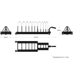 Toast Rack Weight Plate Caddy -Gymforge Fitness Shop r 3088 detail03
