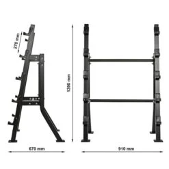 Freestanding 5 Bar Rack -Gymforge Fitness Shop r 3670 ma skizze