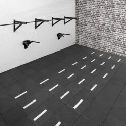 Plain TGR Functional Gym Flooring Tiles System Black (1of) 11 Plain TGR Functional Gym Flooring Tiles System Black (1of) -Gymforge Fitness Shop rts aktionfeld klein 1