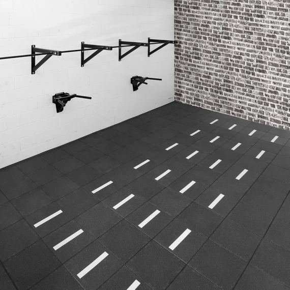 Plain TGR Functional Gym Flooring Tiles System Black (1of) 7 Plain TGR Functional Gym Flooring Tiles System Black (1of) - Image 5
