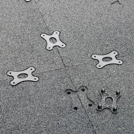 Plain TGR Functional Gym Flooring Tiles System Black (1of) 6 Plain TGR Functional Gym Flooring Tiles System Black (1of) - Image 4